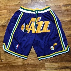 NEW Utah Jazz NBA Retro / Vintage Shorts 🔥🔥🔥